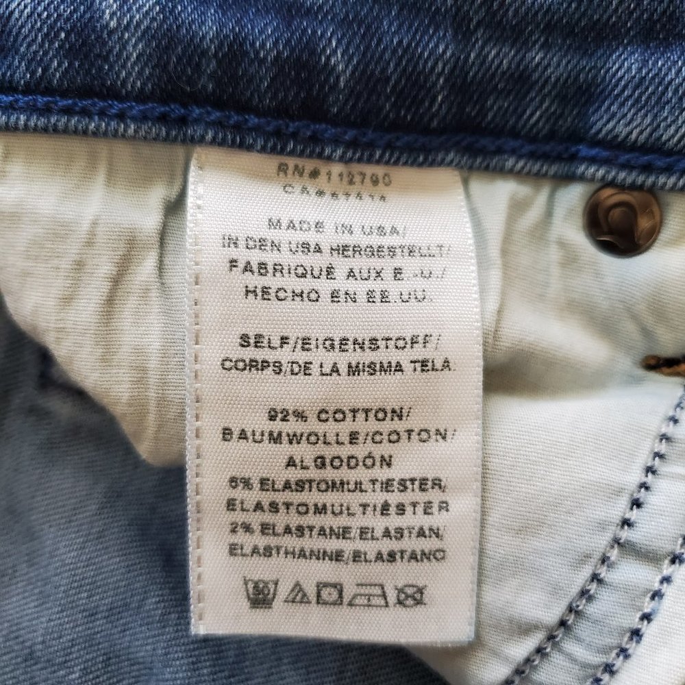 SOLD - True Religion Denim Cut Off Shorts Size 28 - Picture 9 of 11
